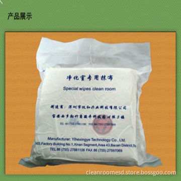 120 - 250gsm White Anti - Static Clean Room Wipers Lint-free Wipers For Lcd